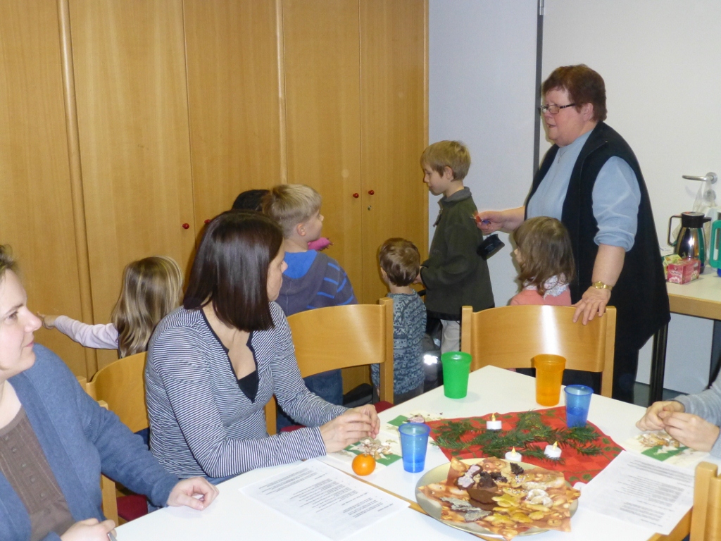 21.12.2012: Weihnachtsfeier bei den Kindern